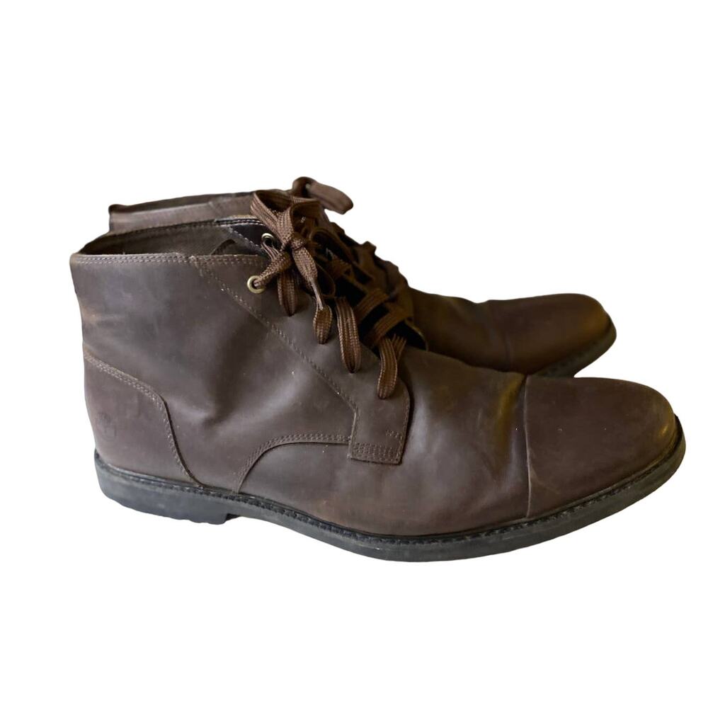 TIMBERLAND Lafayette Leather Cap Toe Boot Mens Size 13